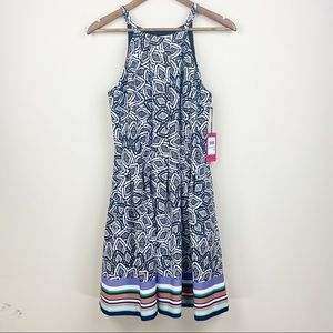Vince Camuto fit flair cocktail dress